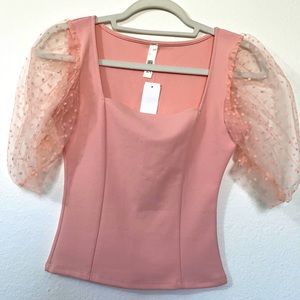 Soft Pink Blouse